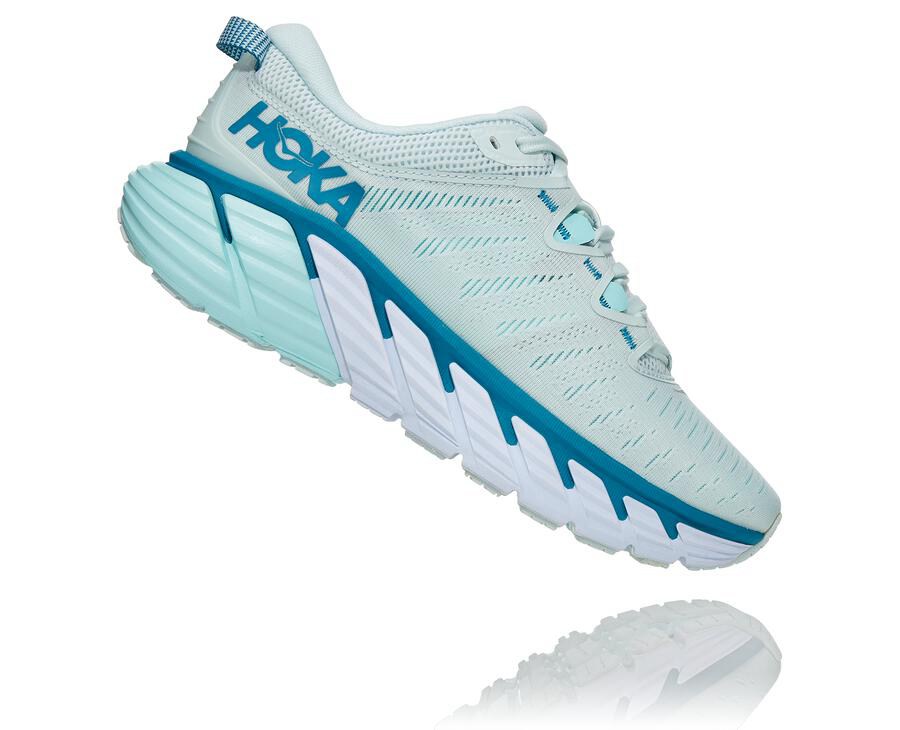 Tenis Hoka One One Feminino Azuis - Gaviota 3 - 615-RSBDON